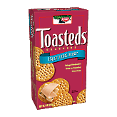 Keebler Toasteds buttercrisp crackers Left Picture